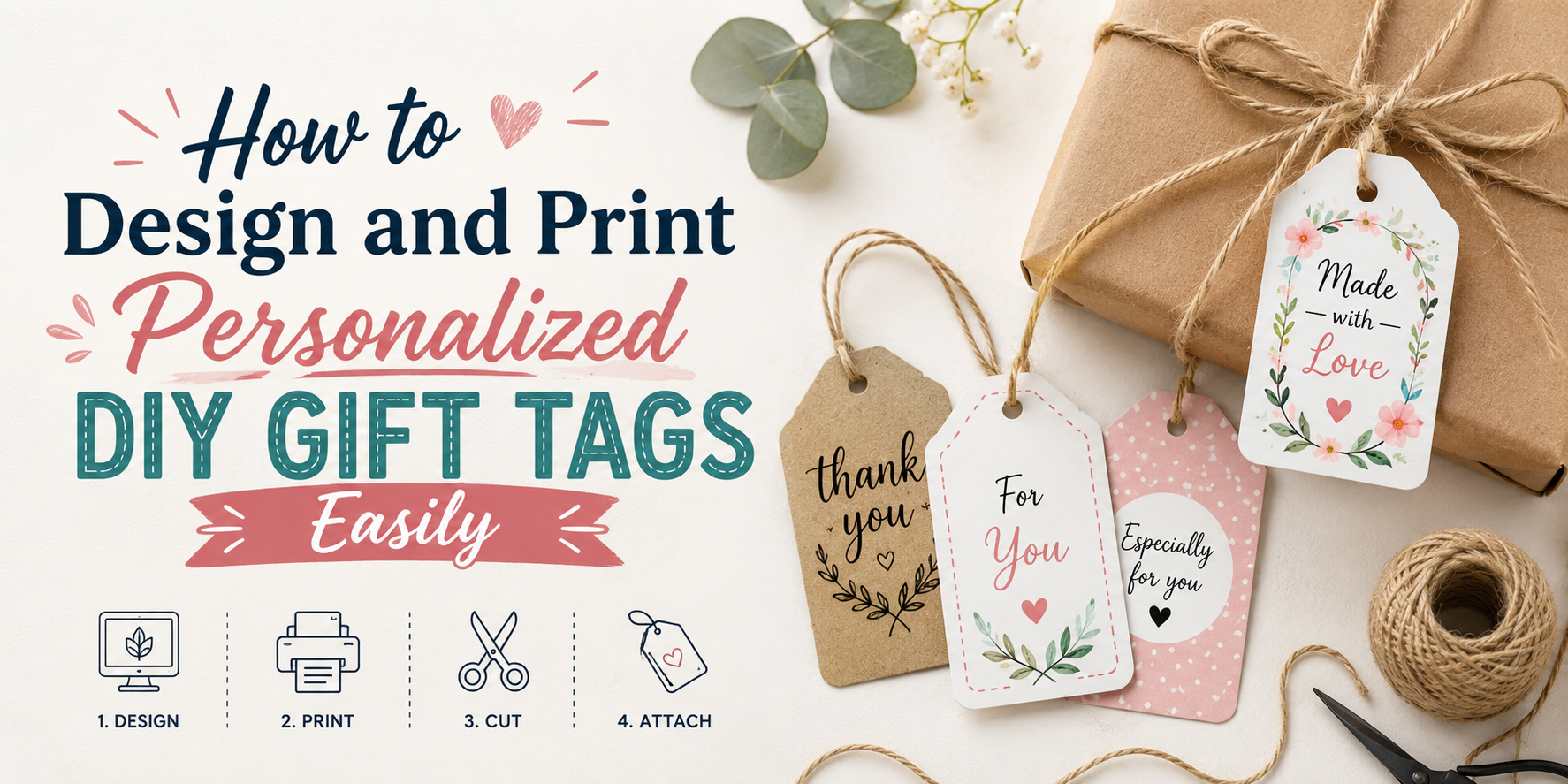 How to Design and Print Personalized DIY Gift Tags Easily
