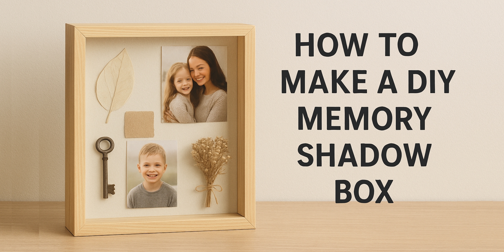 How to Make a DIY Memory Shadow Box