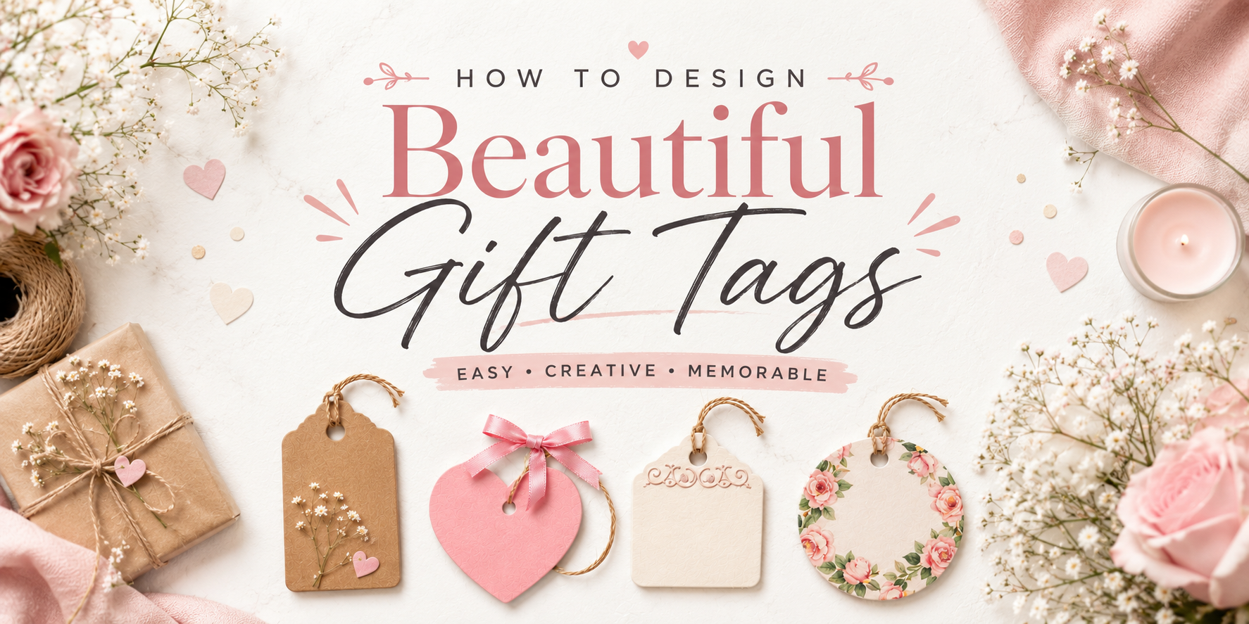 How to Make a Beautiful Gift Tag