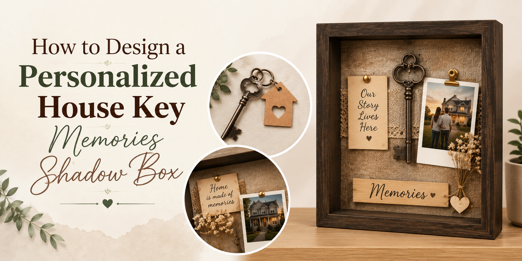 How to Design a Personalized House Key Memories Shadow Box