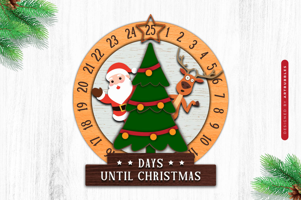 Days Until Christmas Countdown SVG File Image 2.jpg