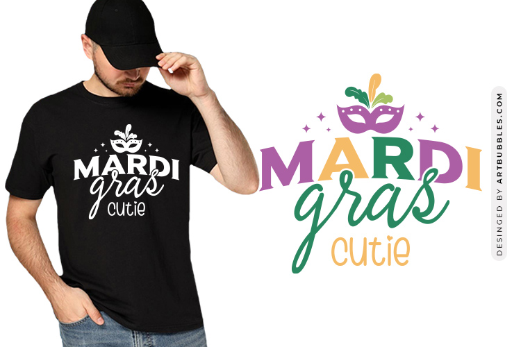 Mardi Gras Cutie SVG File Image.jpg