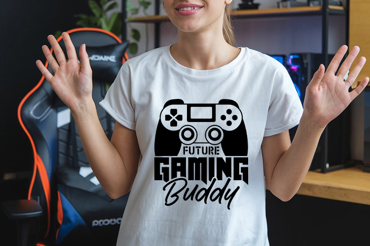 Future Gaming Buddy SVG File Shirt Mockup Image.jpg