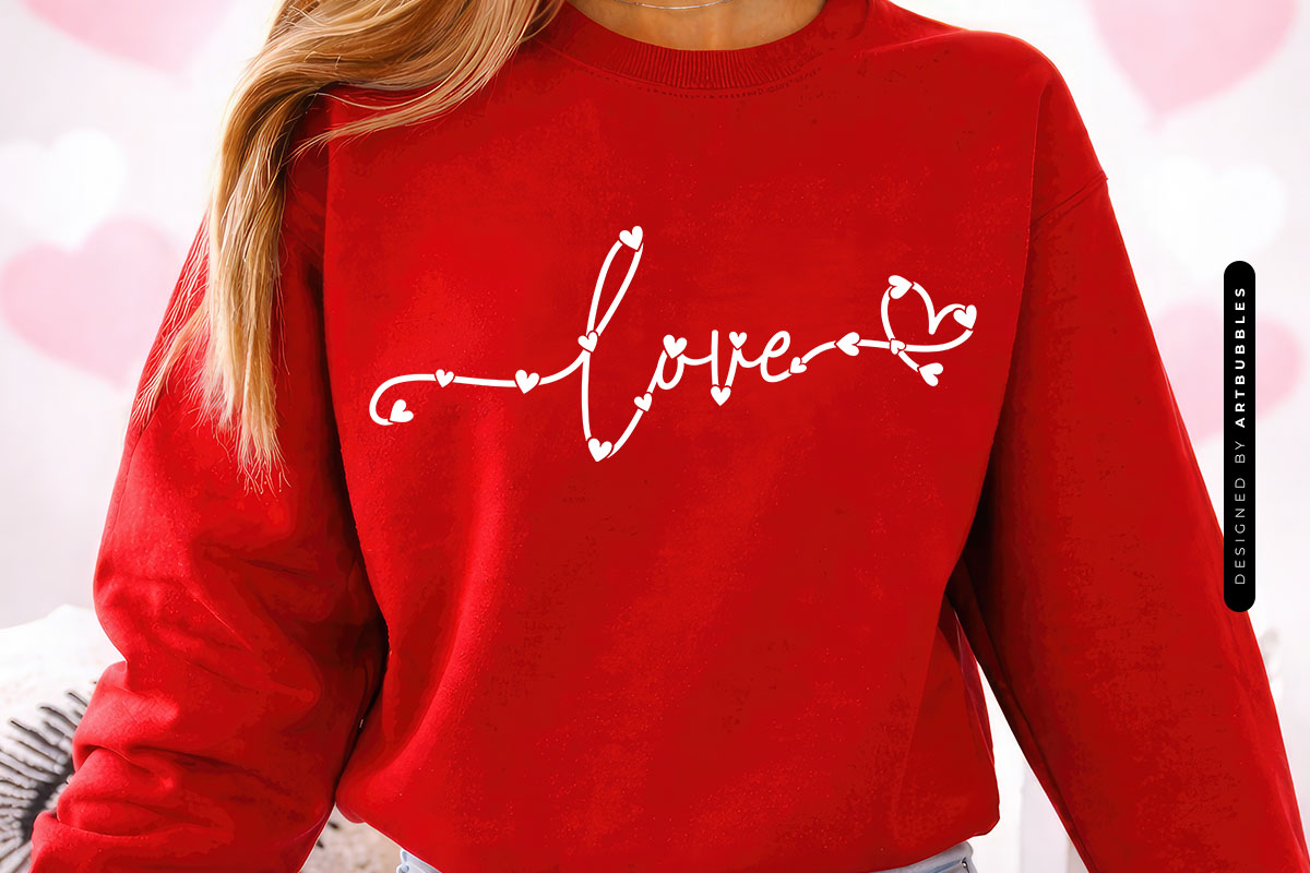 Trendy Valentine SVG Bundle Sweatshirt Mockup Image 2.jpg