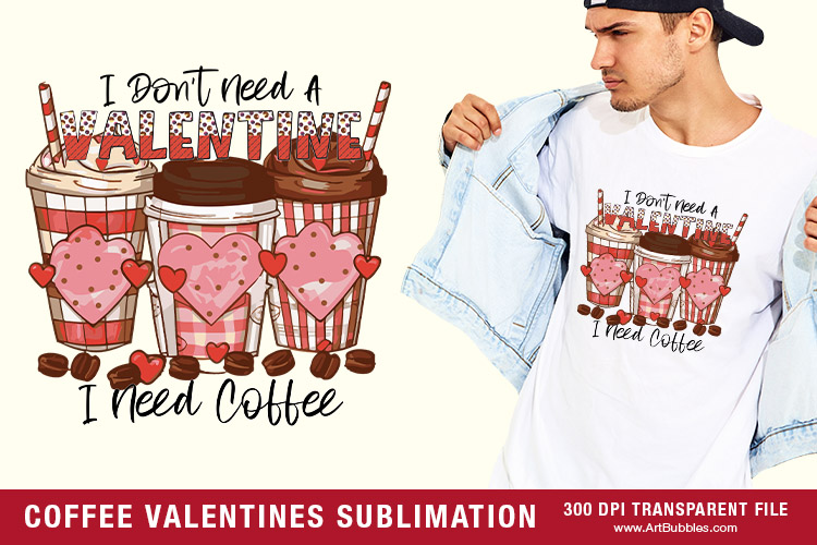 Coffee Valentine's Day Sublimation Design Preview 01.jpg