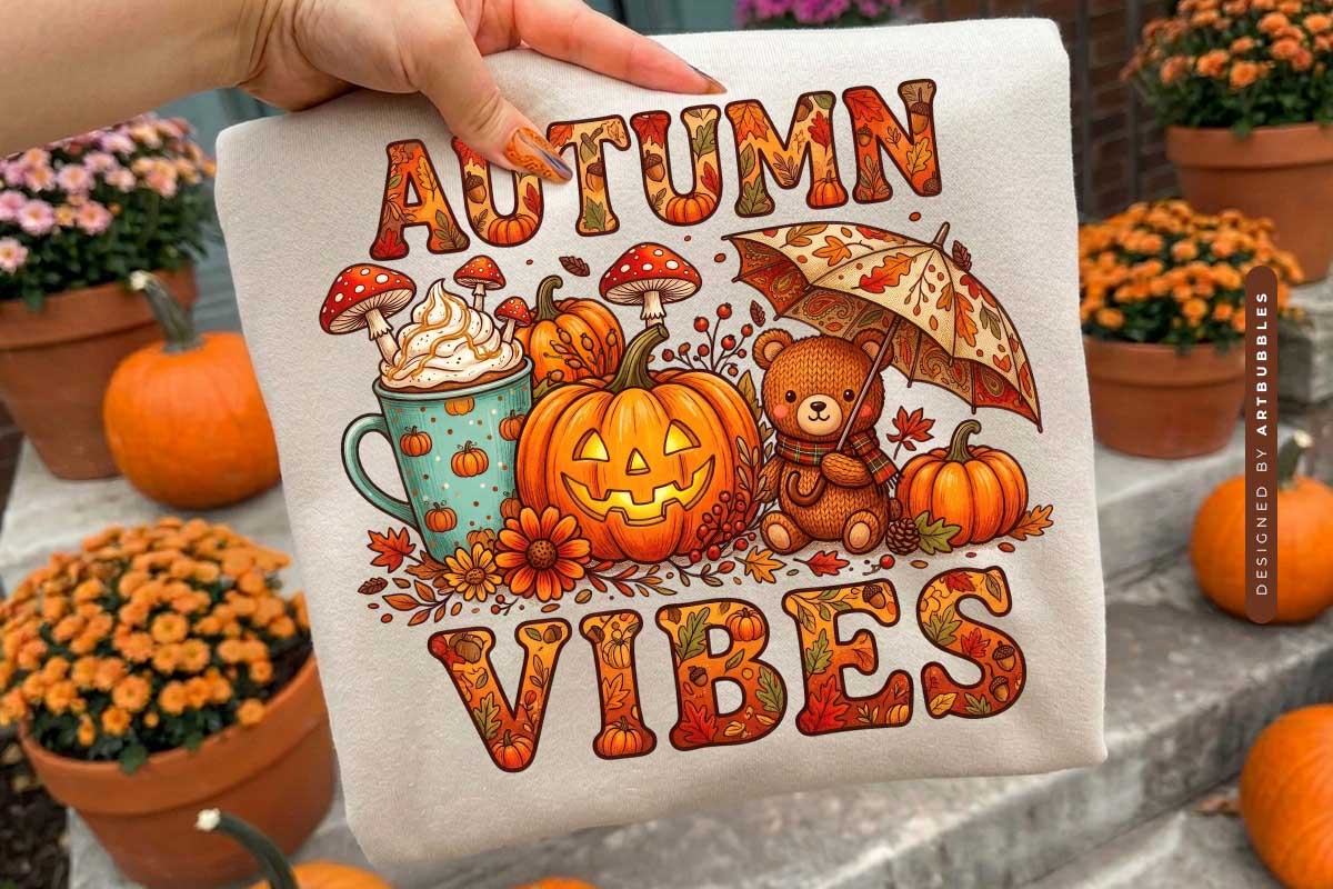 Autumn Vibes - Fall Sublimation PNG Design tote Mockup Image.jpg
