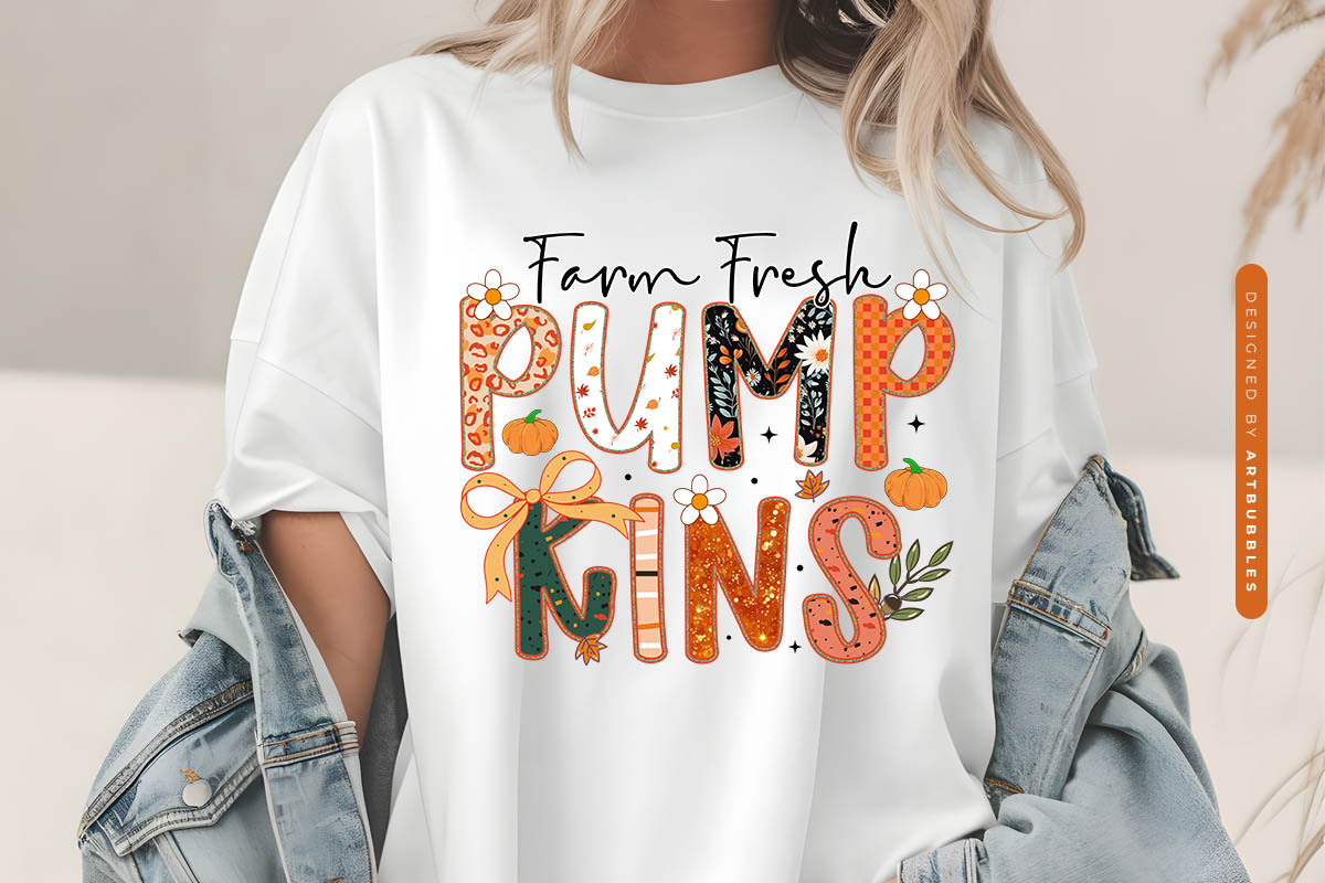 Farm Fresh Pumpkins - Preppy Fall Sublimtion Tshirt Mockup image.jpg