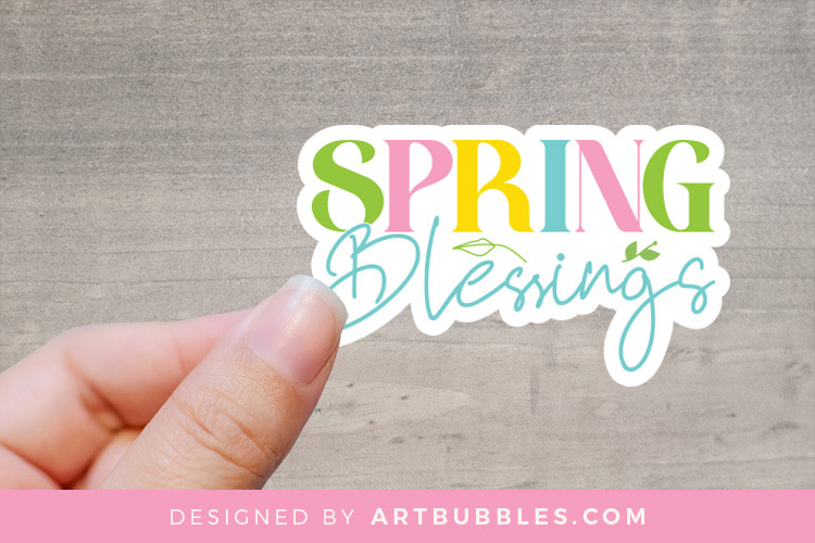 Free Spring Stickers - Printable Sticker PNG