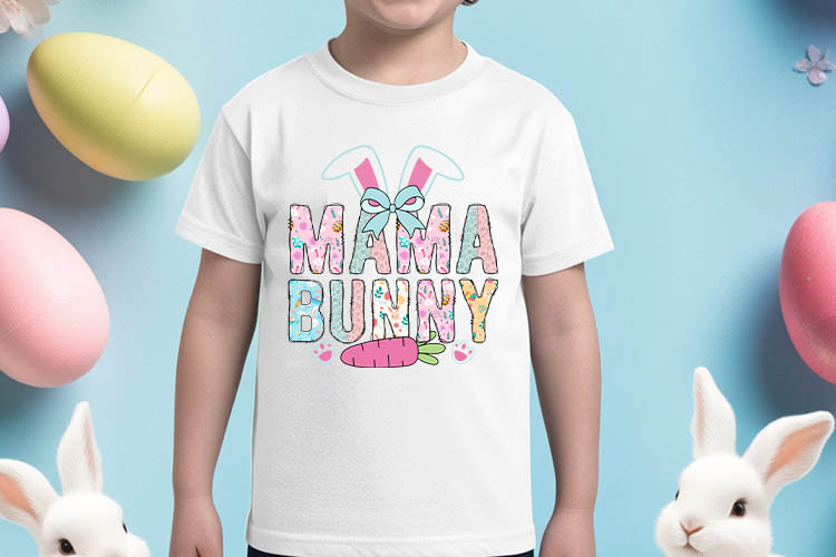 Mama Bunny - Easter Coquette Sublimation Shirt Mockup Image.jpg