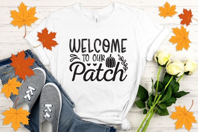 Welcome to Our Patch - Snoopy Fall SVG Tshirt Mockup Image.jpg