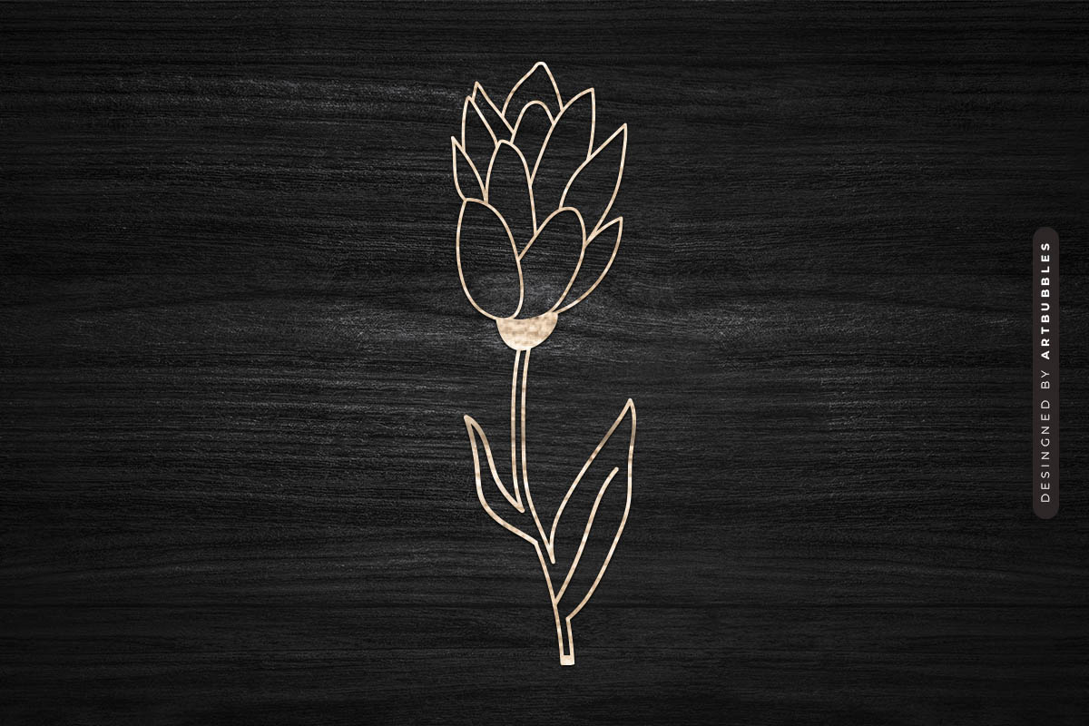 Protea Laser Cut Flower SVG for Glowforge Image 3.jpg