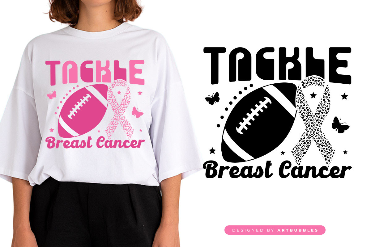 Tackle Breast Cancer Retro SVG Design Image.jpg