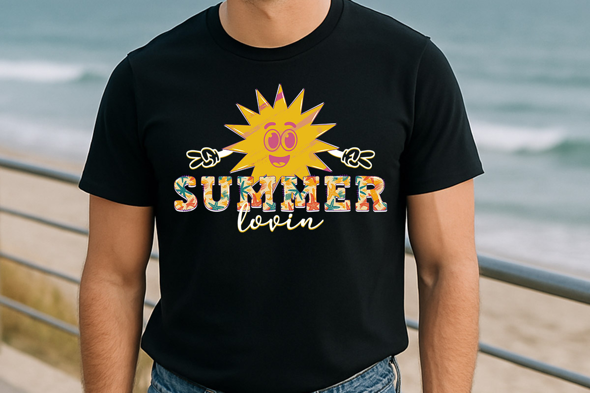 Summer Lovin Sublimation Design Tshirt Mockup Image.jpg