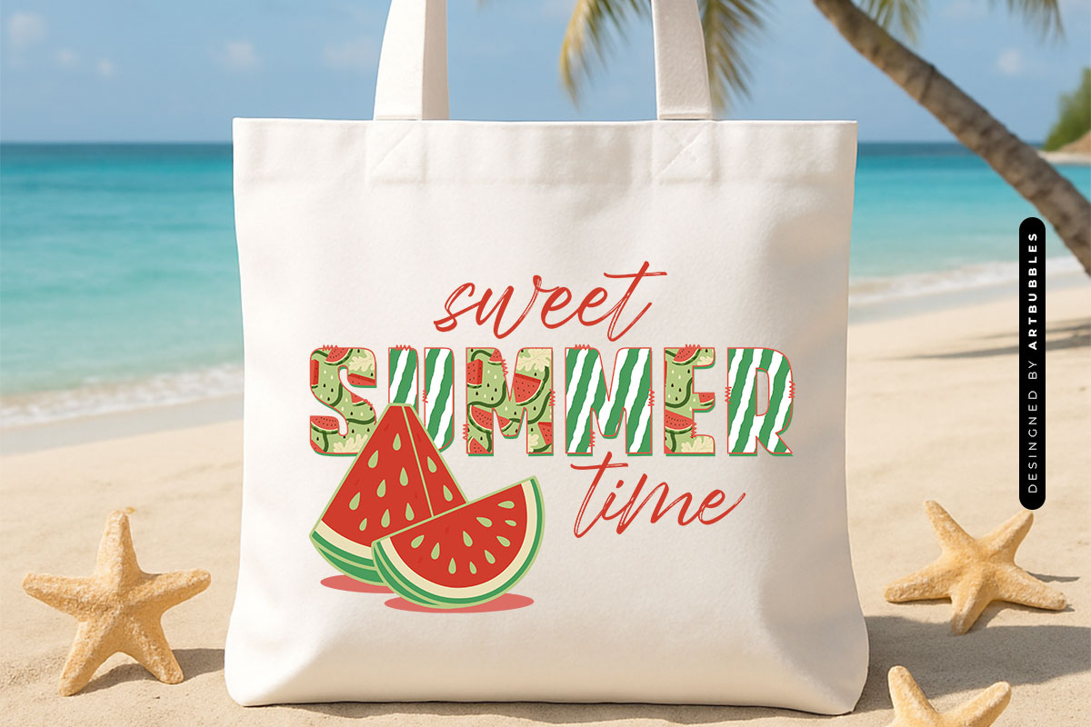 Sweet Summer Time Sublimation PNG Tote Bag Mockup Image.jpg