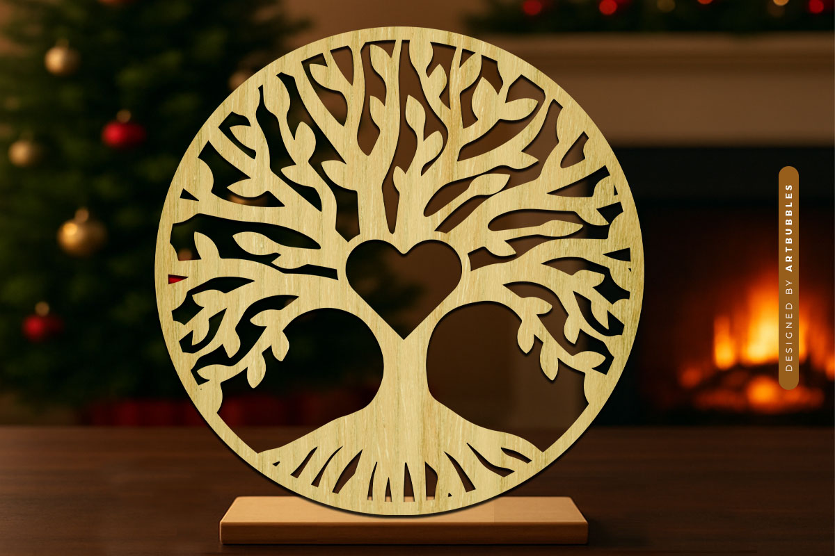 Celtic Tree of Life Laser Cut File SVG Image.jpg