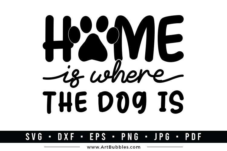 Free Dog SVG Design | For Cricut and Silhouette