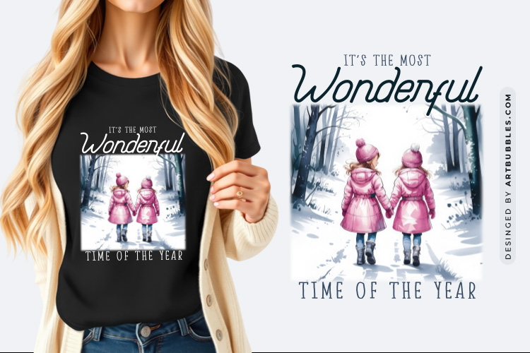 Wonderful Time of the Year - Winter PNG Sublimation