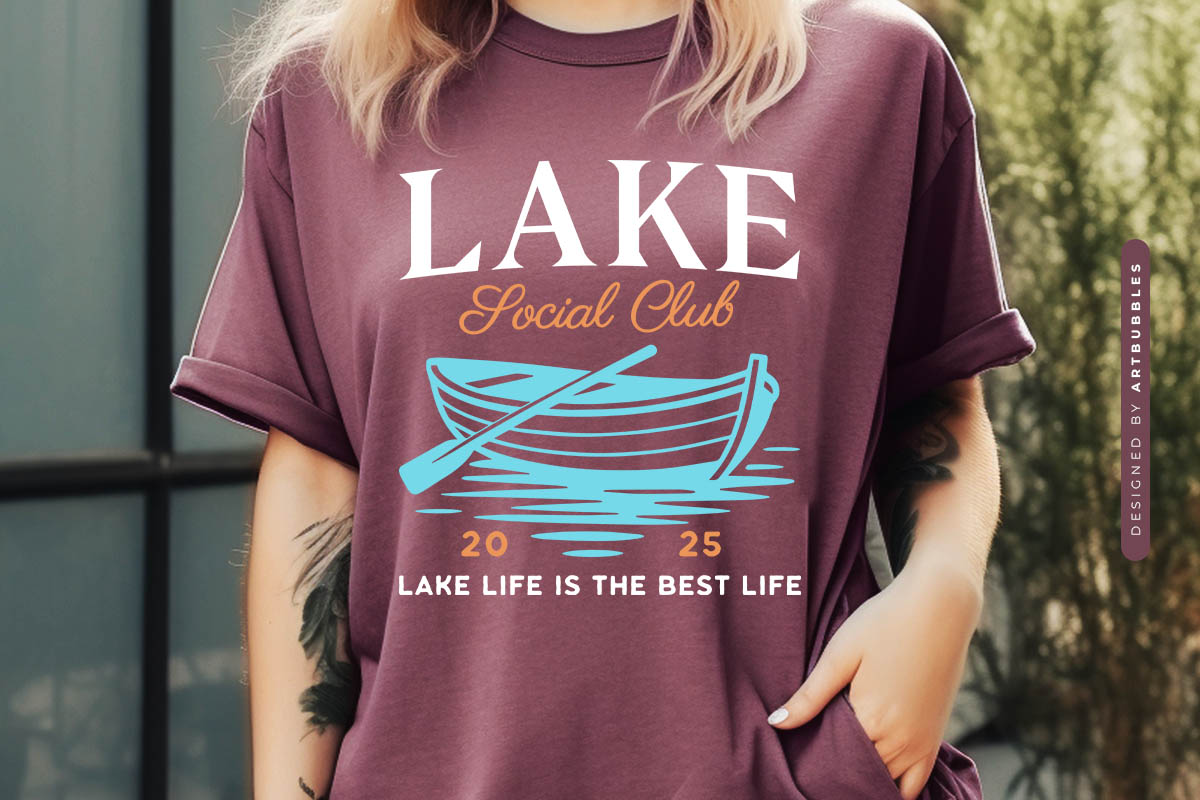 Lake Social Club SVG PNG Tshirt Mockup Image.jpg