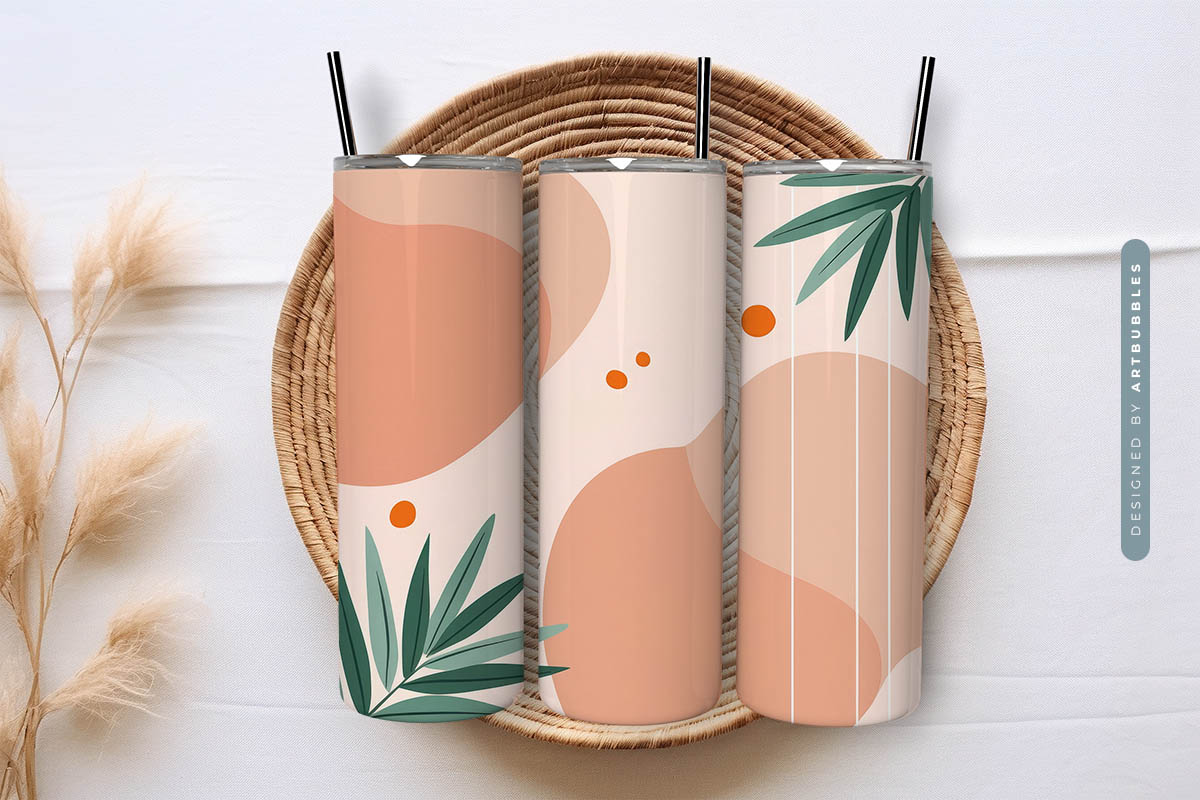 Boho Sublimation Wrap for Straight and Tapered Tumbler