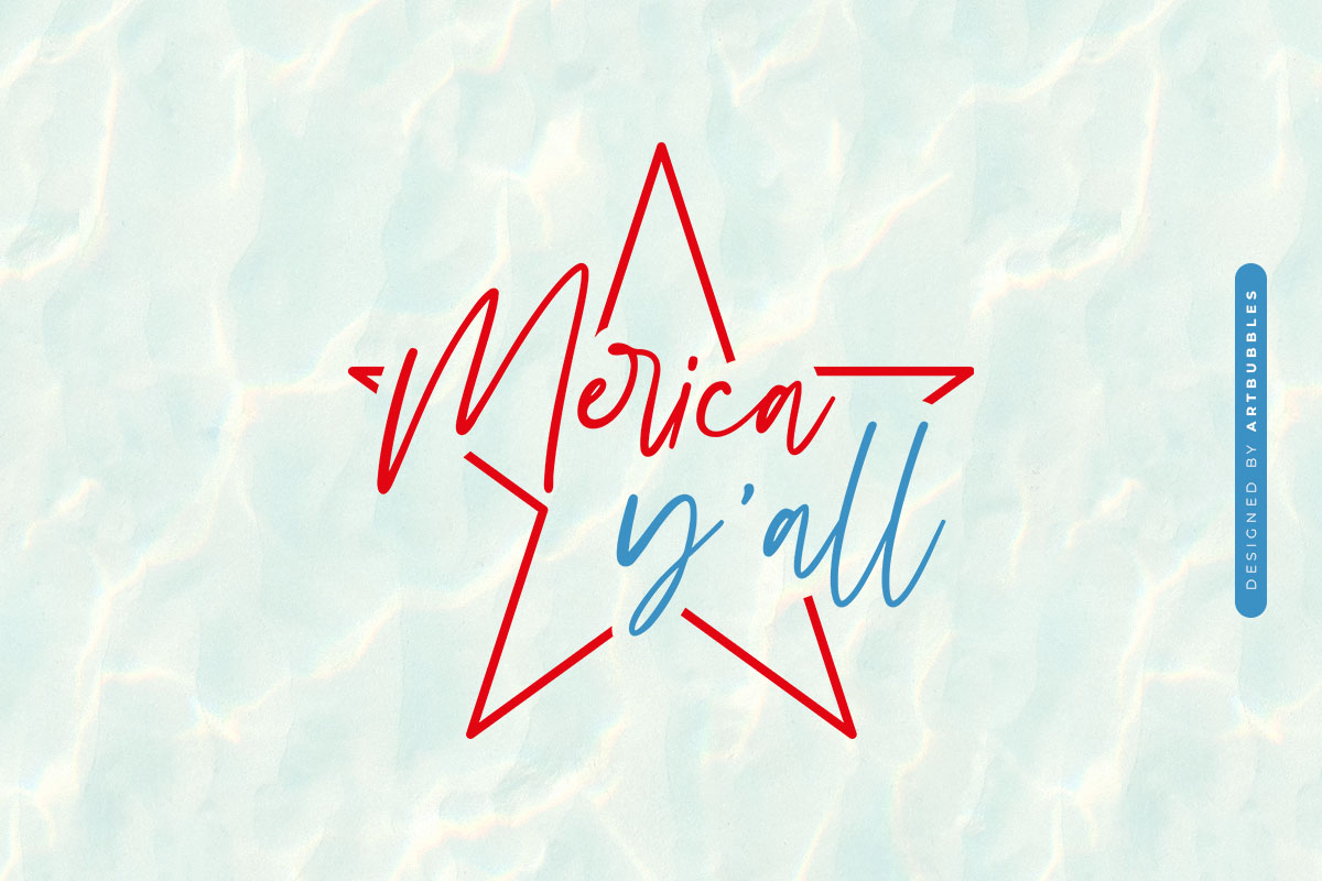 Merica Y'all - SVG Fourth of July Image.jpg