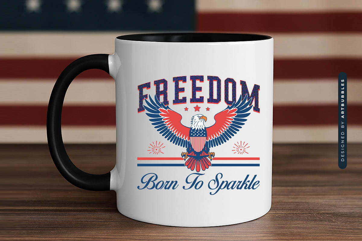Freedom Born to Sparkle - 4th of July Sublimation Mug Mockup Image.jpg