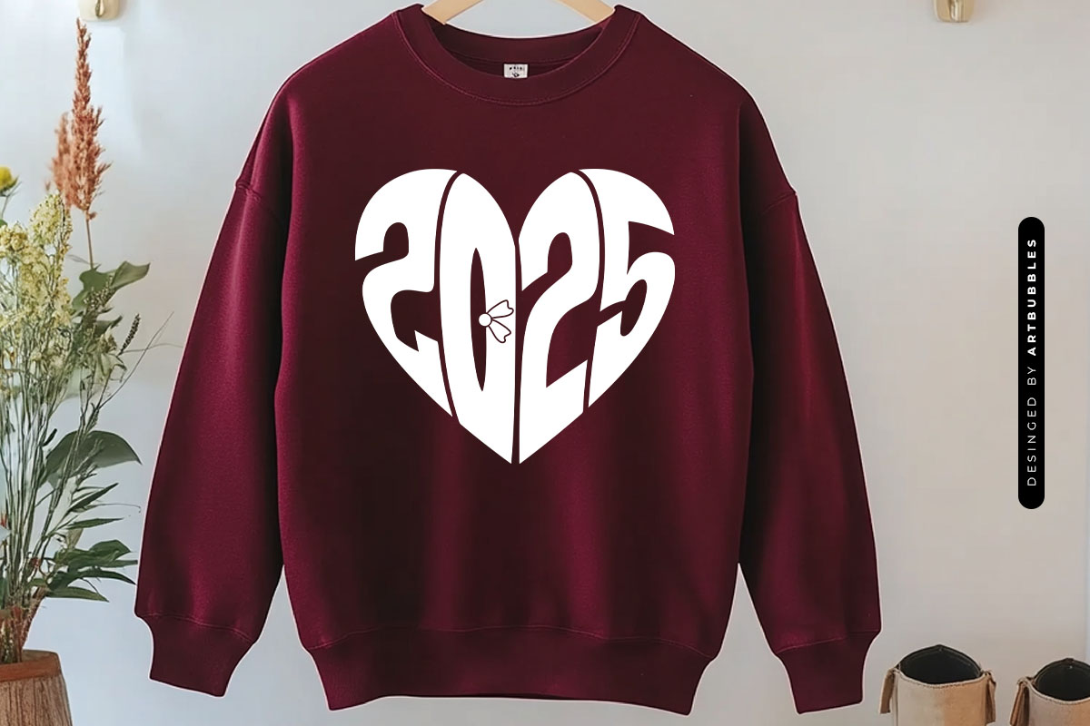 2025 - Graduation SVG Cut File Sweatshirt Mockup Image.jpg