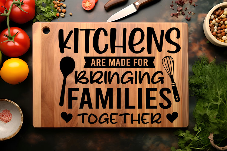 Kitchens Are Made for Bringing Family Cutting Board SVG Image 2.jpg