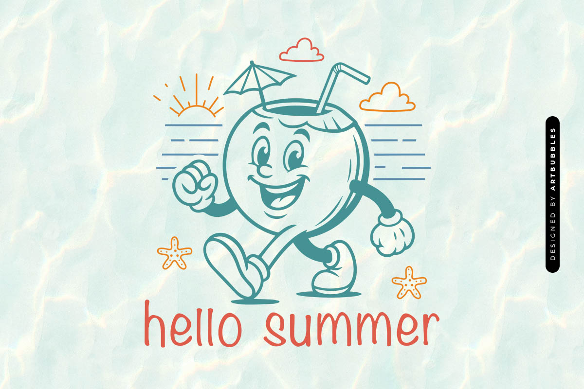 Hello Summer SVG File Image.jpg