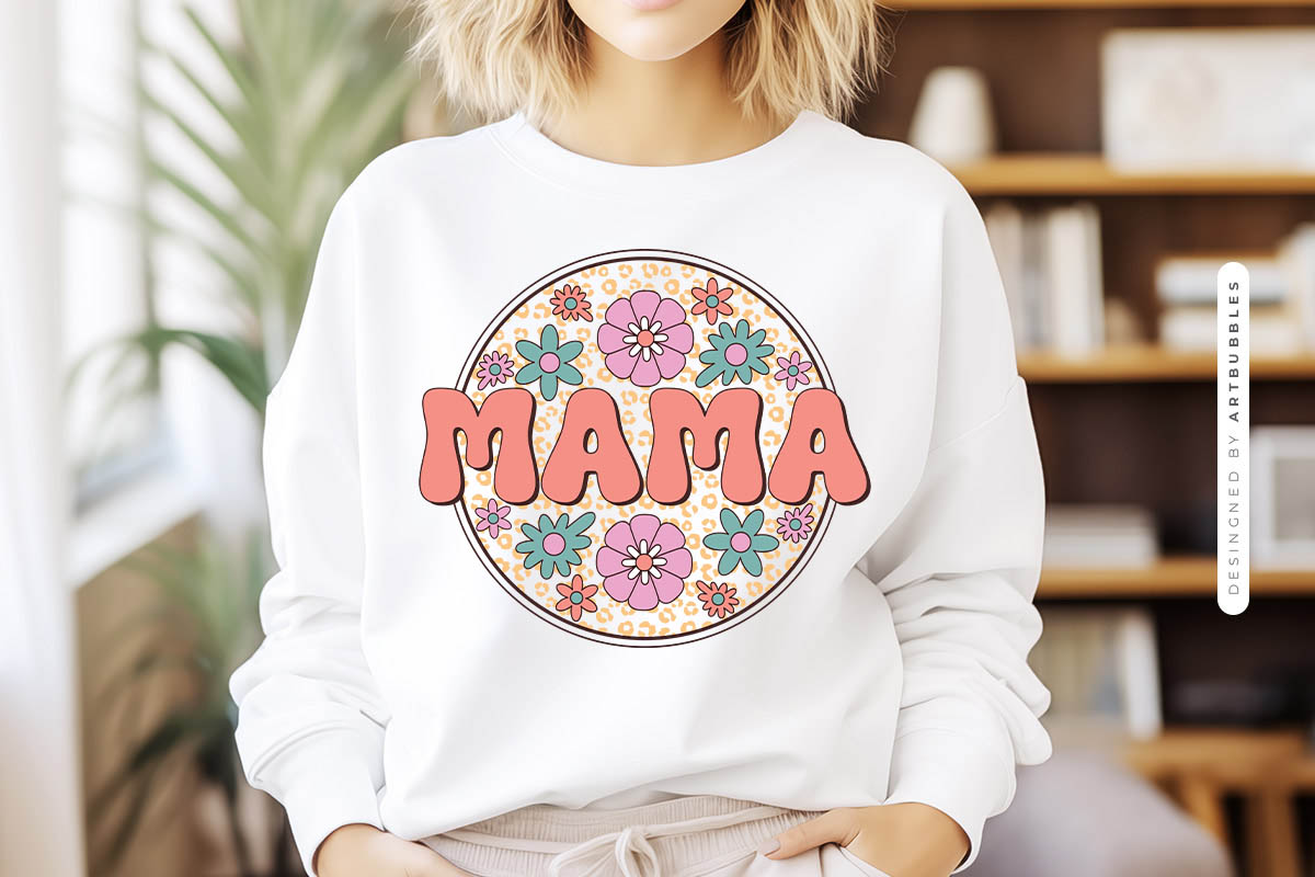 Mama - Mothers Day Sublimation Png Design