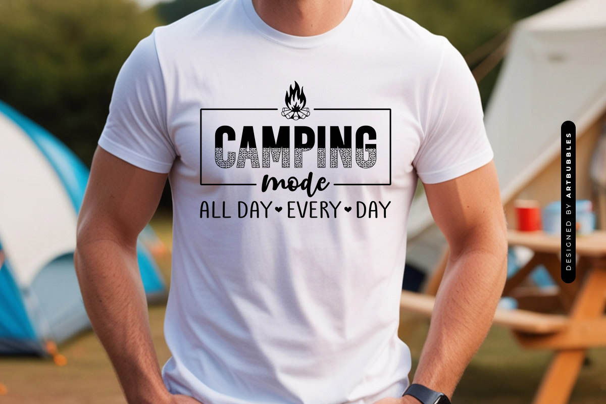 Camping Mode All Day Everyday Vector SVG Shirt Mockup Image.jpg