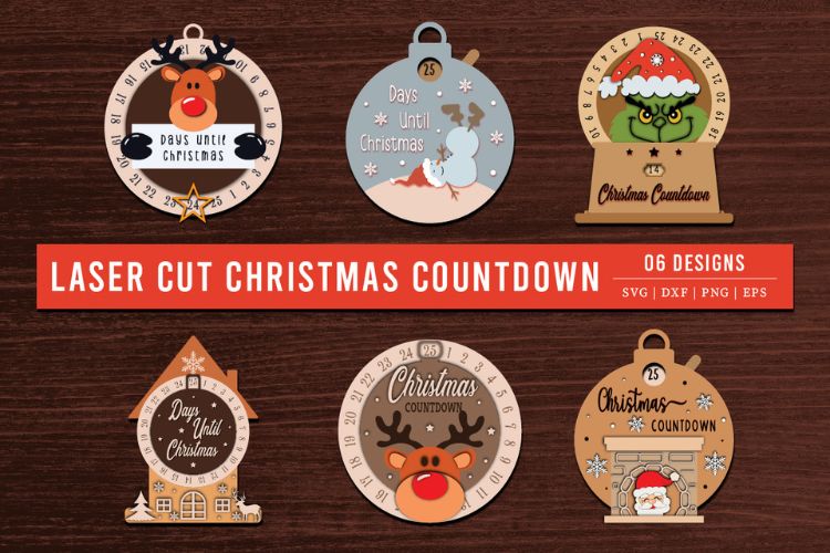 Christmas Countdown SVG Bundle