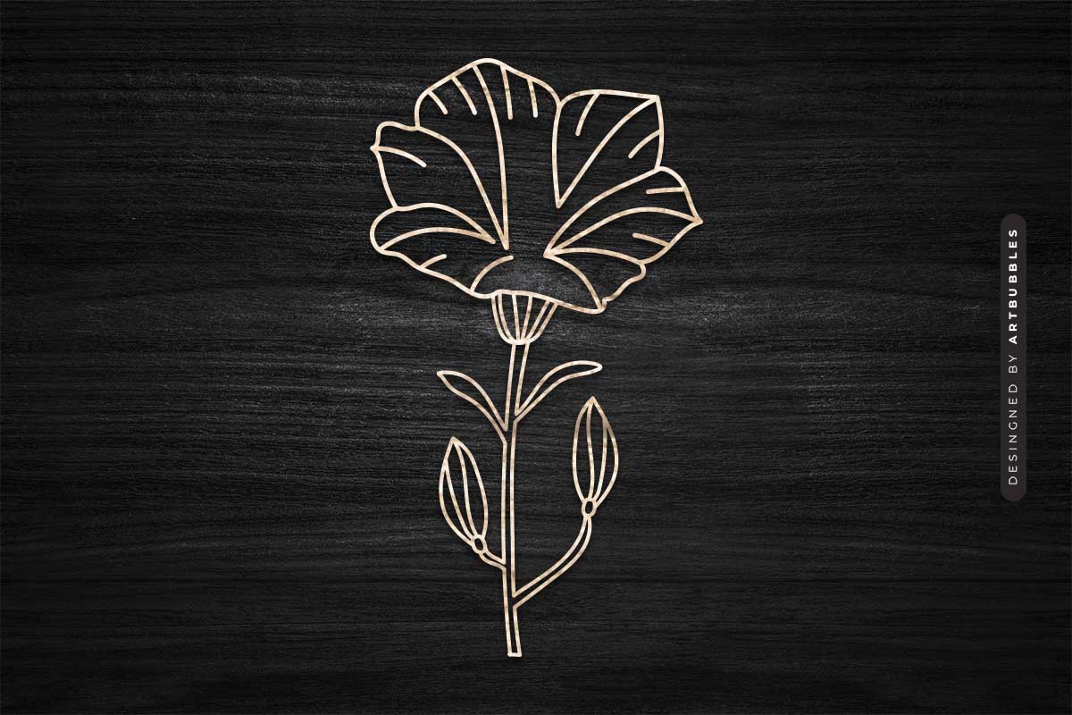 Laser Cut Petunia Flower SVG Cut File Image 3.jpg