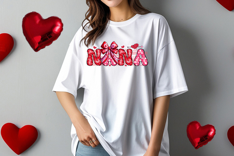 Nana - Coquette Valentines Sublimation Design Tshirt Mockup Image.jpg