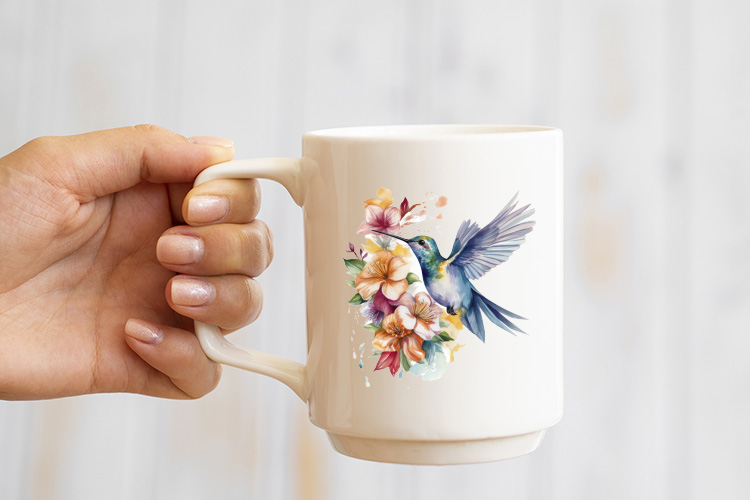 Hummingbird  Sublimation Clipart Preview 05.jpg