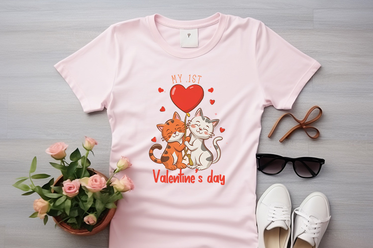My 1st Valentine's Day Sublimation Design PNG Preview 03.jpg