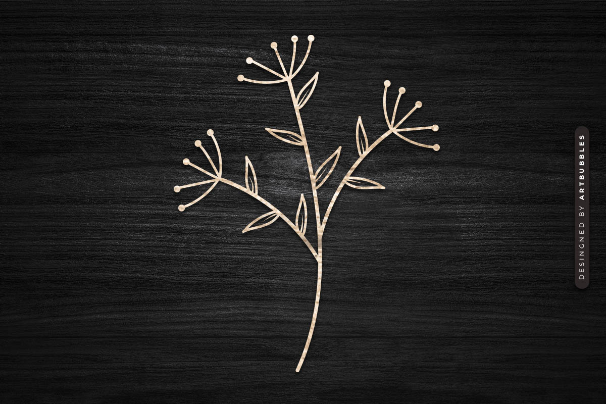 Gypsophila Flower SVG Laser Cut Design Image 3.jpg