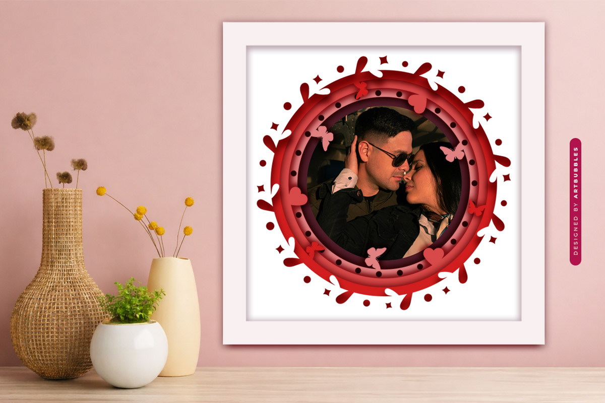 Custom Couple Photo Valentine Shadow Box SVG Image 4.jpg