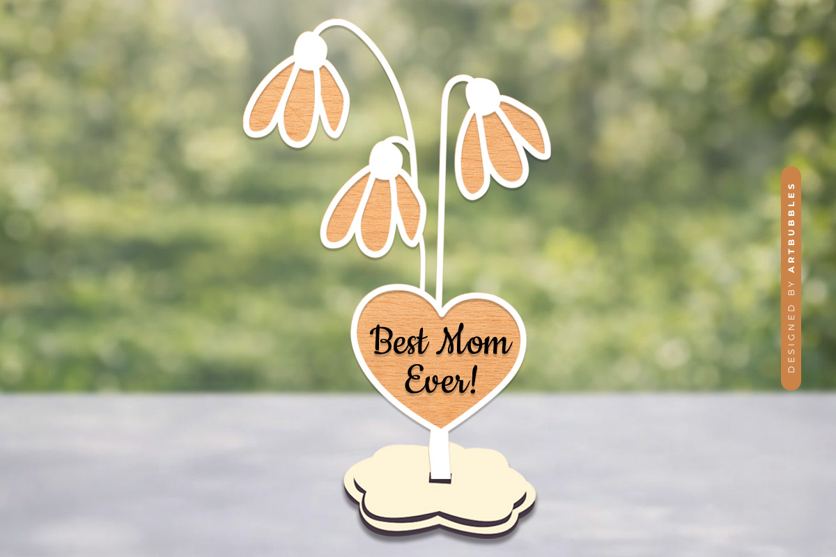 Mothers Day Laser Cut Stand Flower SVG Bundle Image 7.jpg