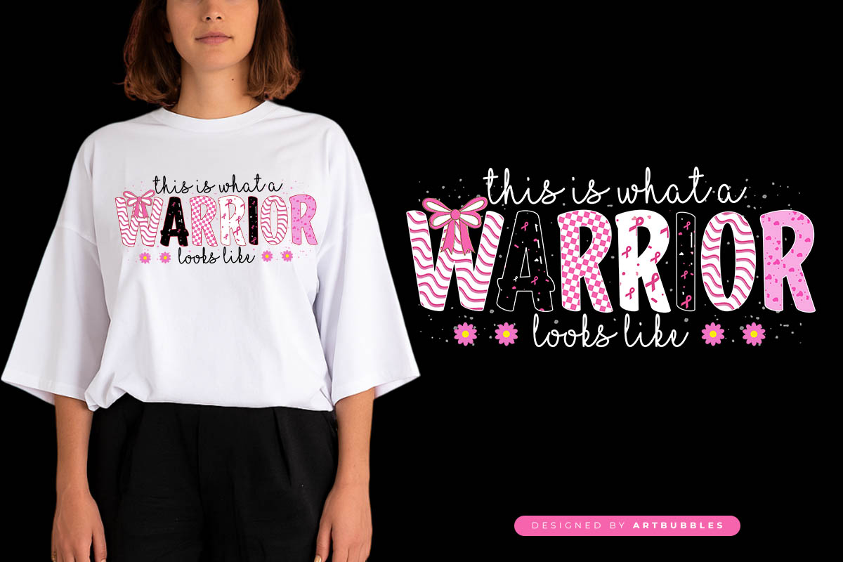 Coquette Breast Cancer sublimation PNG Design