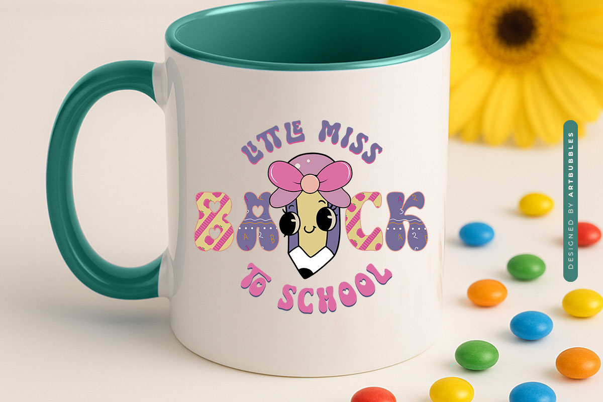 Little Miss Back to School Sublimation Retro Mug Mockup Image.jpg