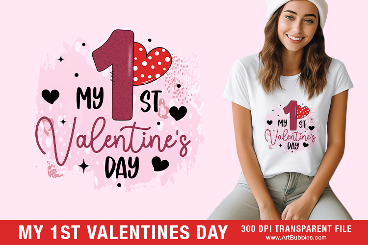 My 1st Valentine's Day, Valentines PNG