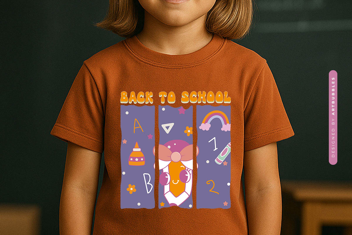 Back to School PNG Sublimation T-shirt Mockup Image.jpg