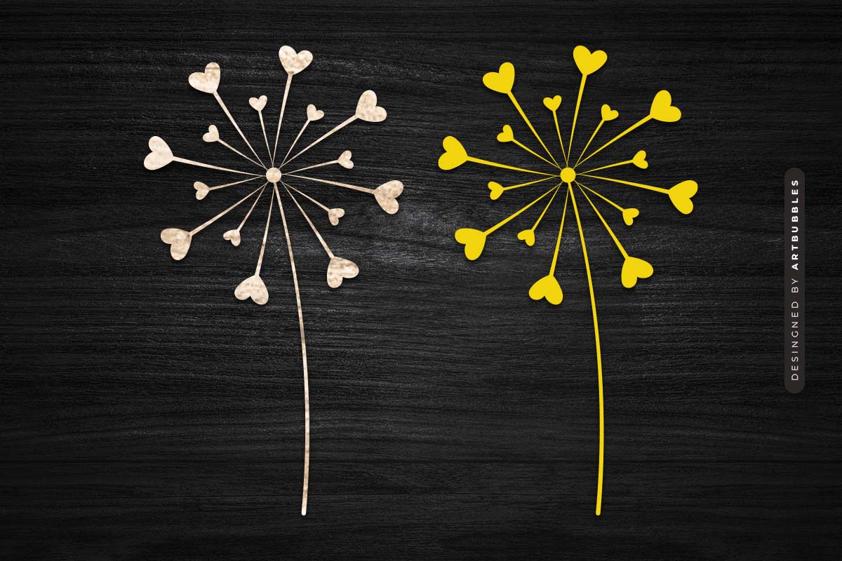 Hand-Drawn Wildflower Laser Cut SVG Image.jpg