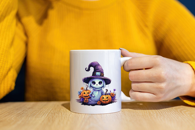 Cute Ghost Halloween clipart 3 Preview   02.jpg