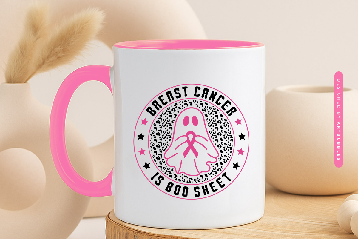 Retro Breast Cancer is Boo Sheet Vector SVG Mug Mockup Image.jpg