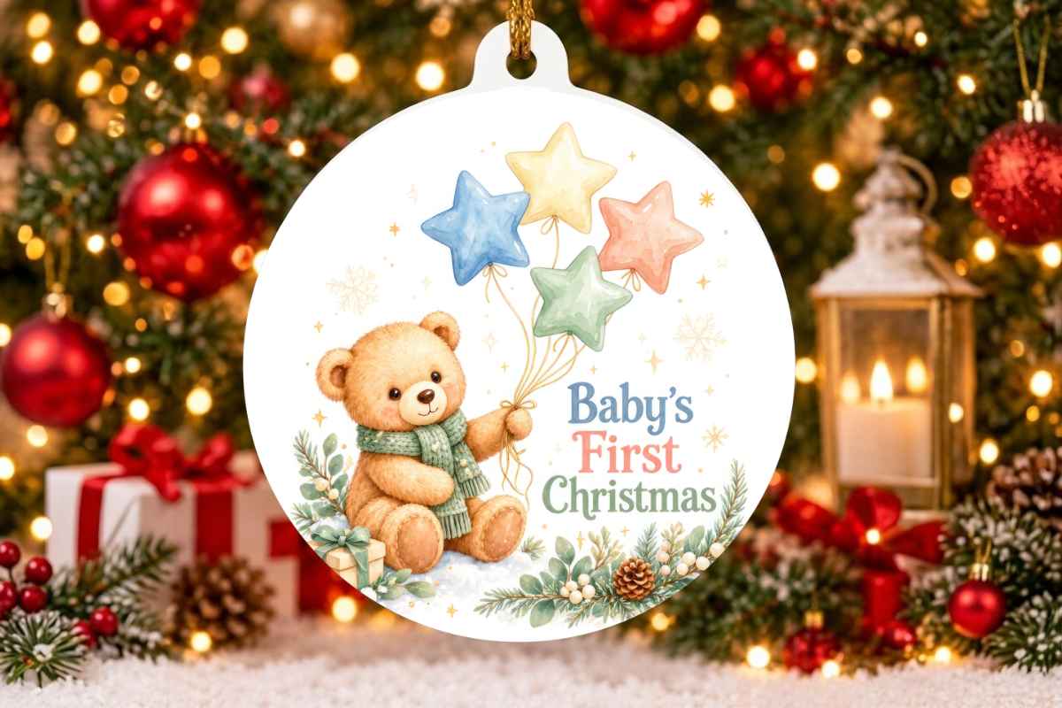 Baby's First Christmas Ornament PNG Bundle Image 5.jpg