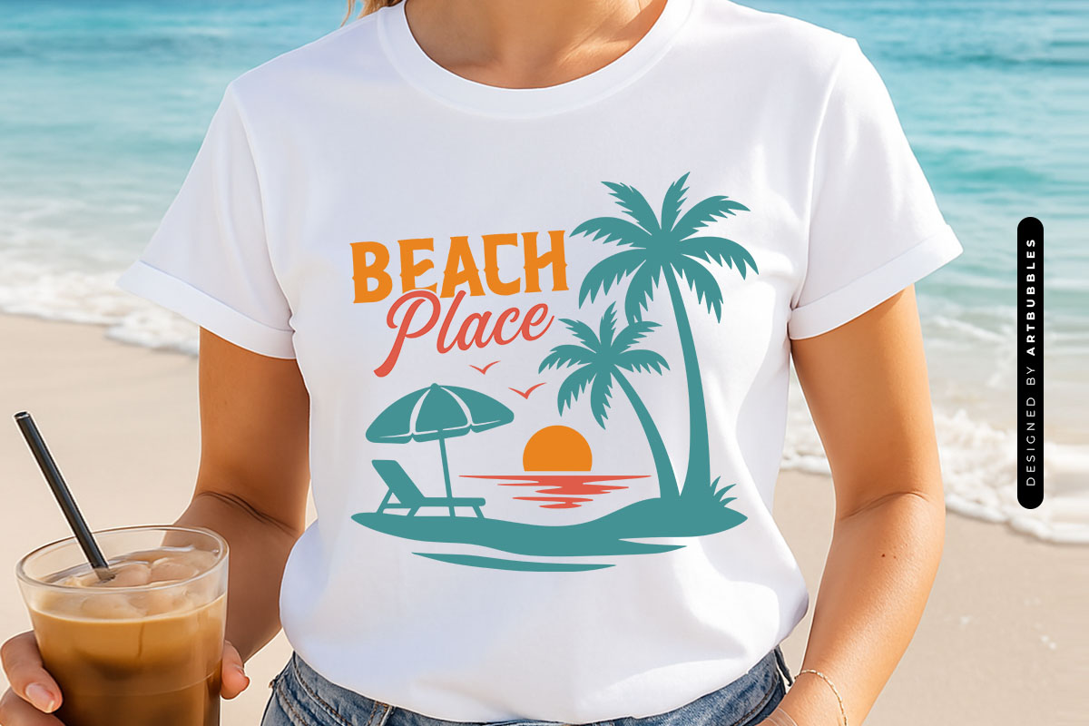 Beach Please - Summer SVG for Cricut