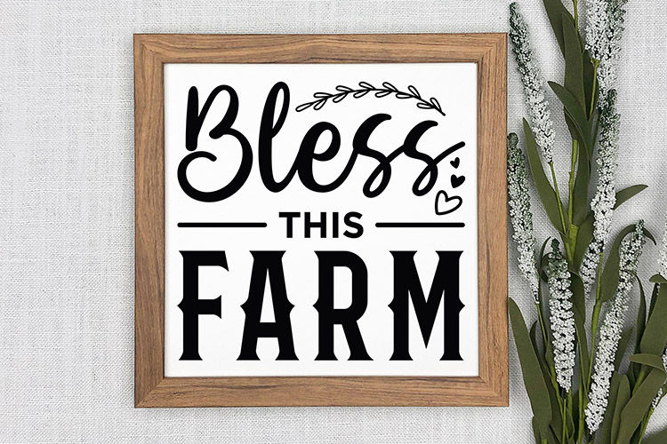 Bless This Farm SVG, Farmhouse Welcome Sign Preview 02.jpg