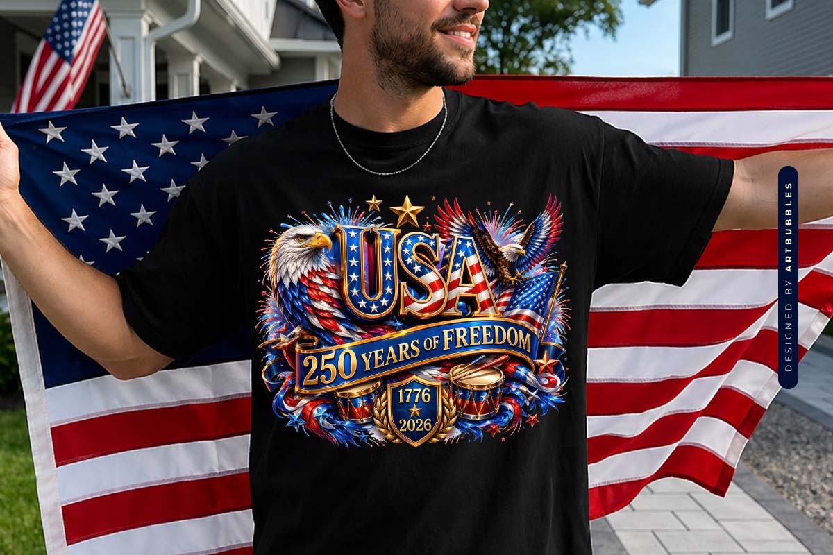USA 250 Years of Freedom Sublimation Print Shirt Mockup Image.jpg
