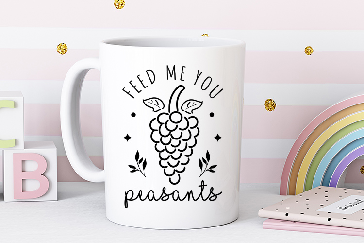 Feed Me Your Peasants - Adorable Baby SVG Mug Mockup Image.jpg